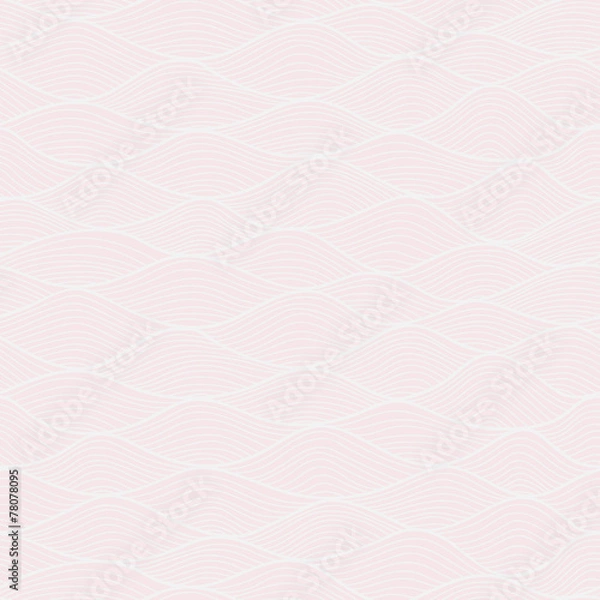 Fototapeta Abstract Wave seamless pattern background.