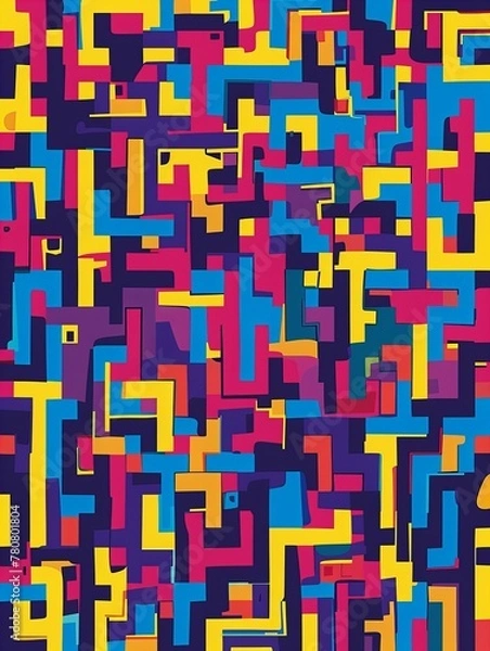 Fototapeta abstract geometric background