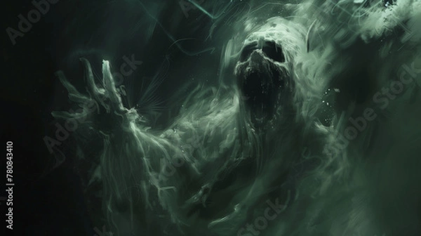 Obraz fictional scary ghost