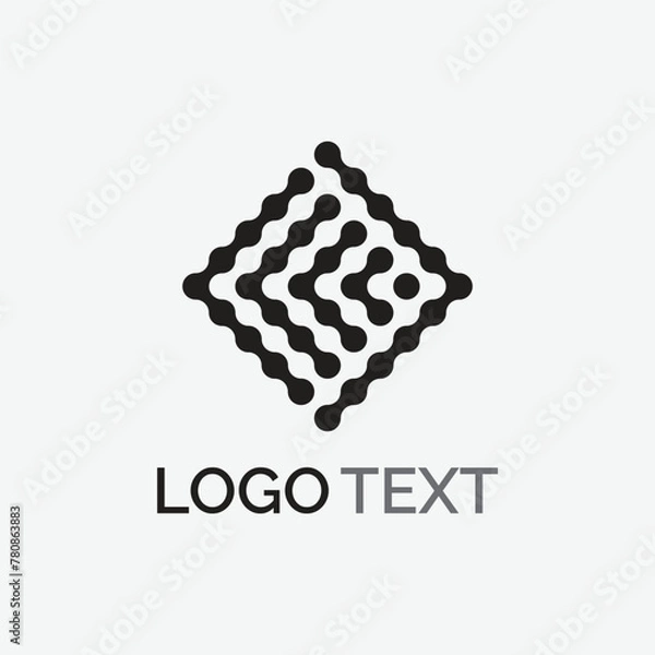 Obraz abstract logo design