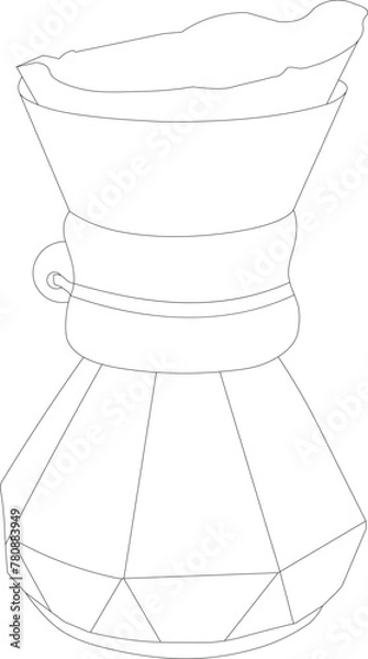 Obraz Alternative coffee brewing device chemex