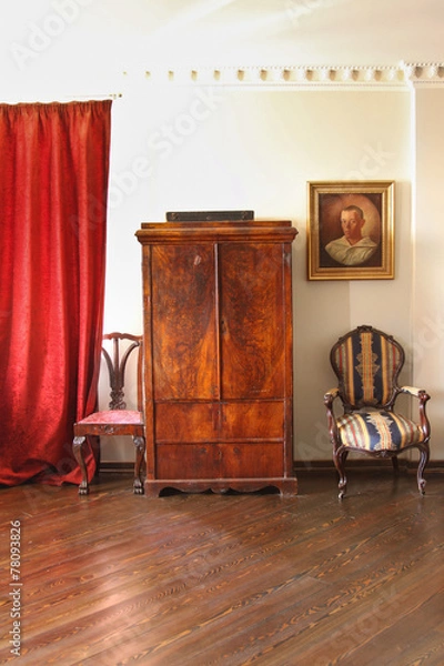 Obraz wadrobe in interior