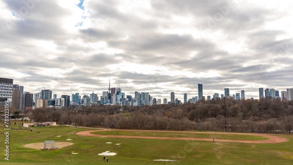 Fototapeta Toronto city skyline view
