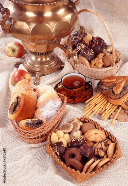 Fototapeta Bread And Pastry
