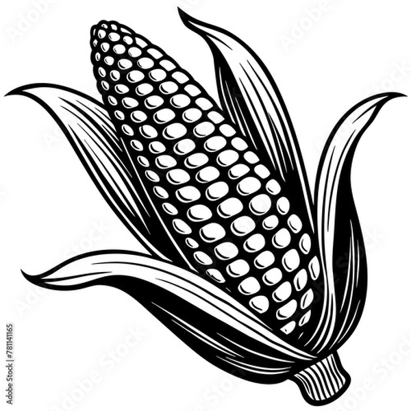 Obraz corn on the cob