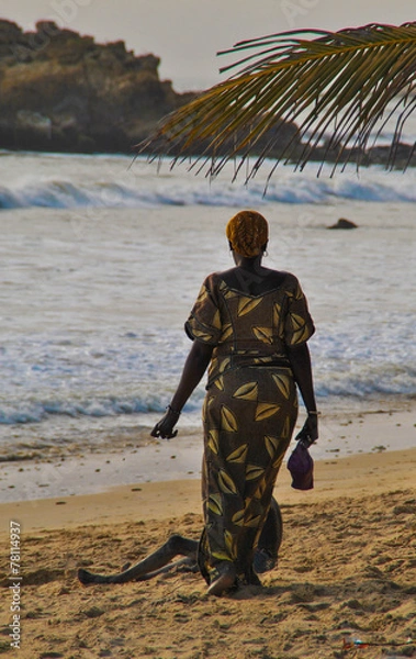 Fototapeta Sénégalaise