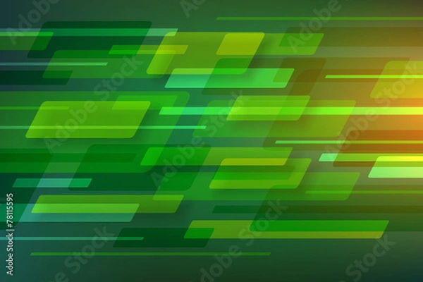 Obraz abstract shape green rectangle rhombus background