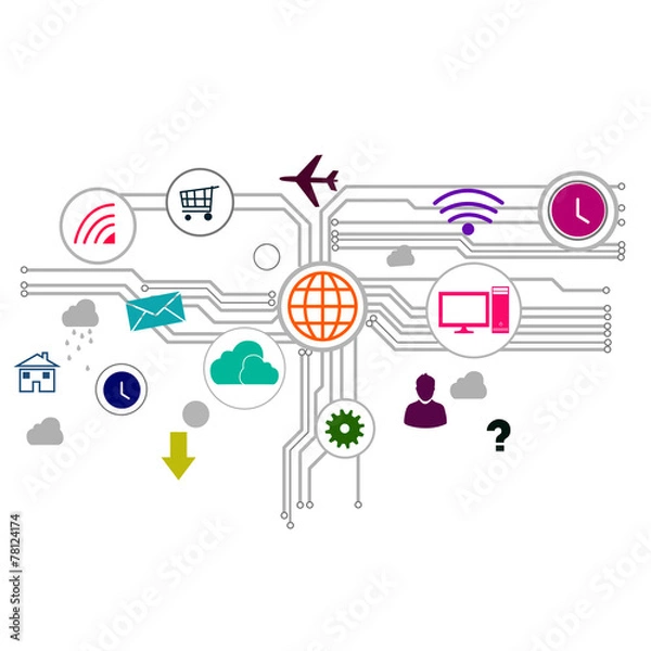 Fototapeta User interface