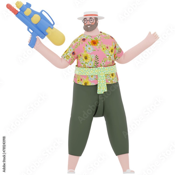 Obraz Man illustration