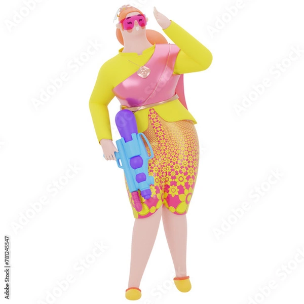 Obraz woman illustration