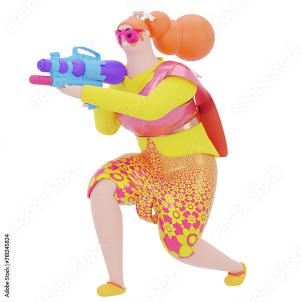 Obraz woman illustration