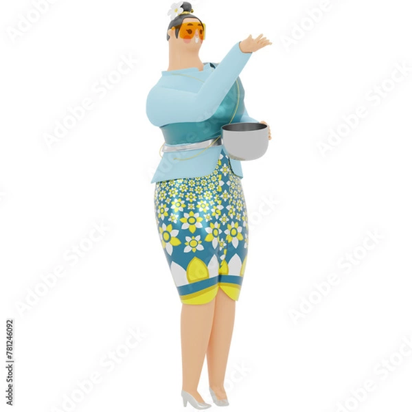 Obraz woman illustration