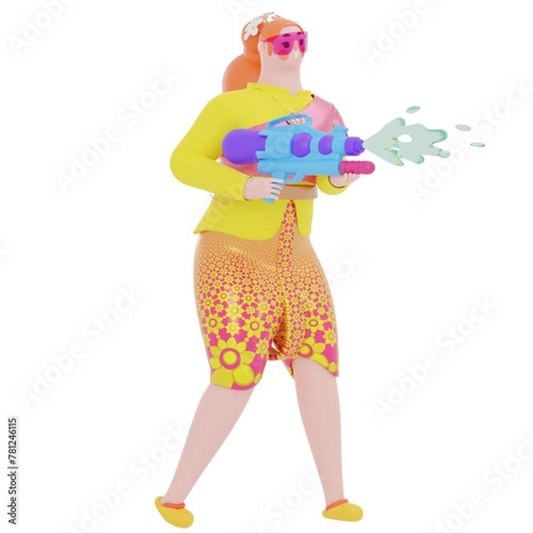 Obraz woman illustration