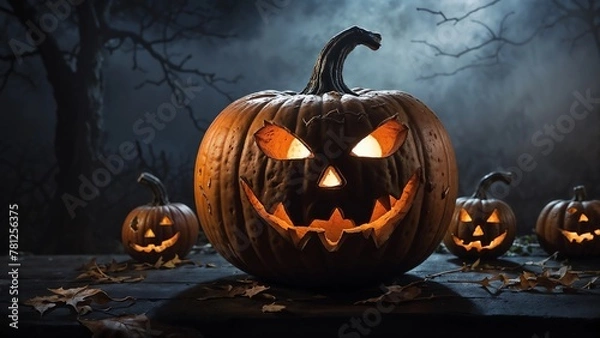 Fototapeta halloween pumpkin