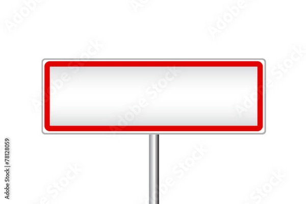 Obraz panneau de signalisation