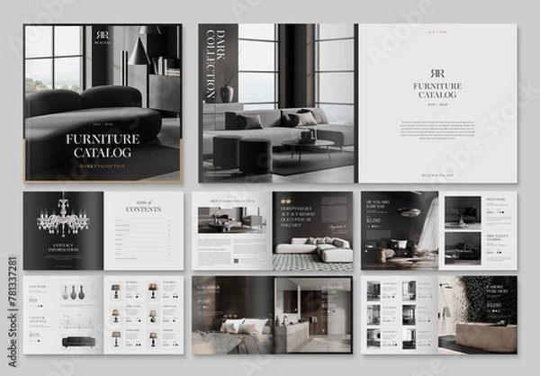 Obraz Square Catalog Template