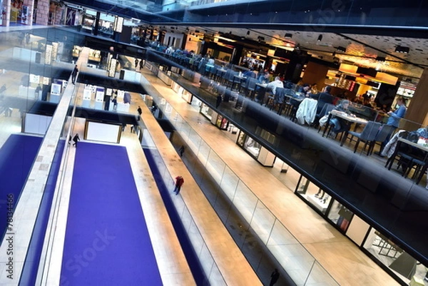 Fototapeta shopping mall