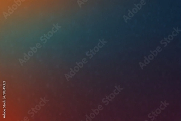 Obraz Blue orange gradient background design