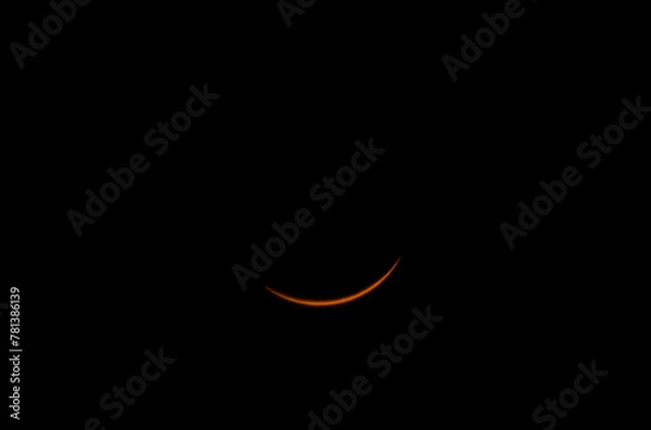 Fototapeta Solar Eclipse 2024 complete series