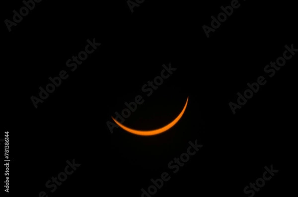 Fototapeta Solar Eclipse 2024 complete series