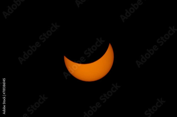 Fototapeta Solar Eclipse 2024 complete series