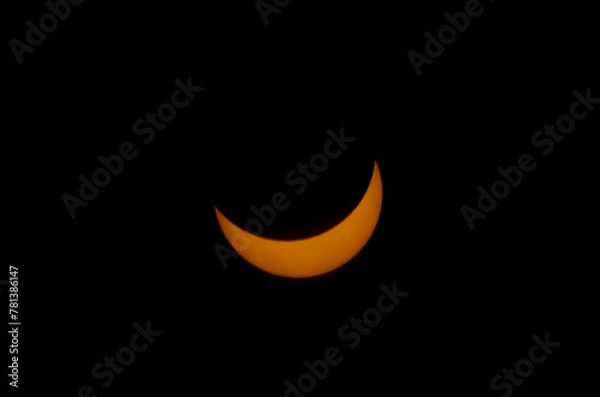 Fototapeta Solar Eclipse 2024 complete series