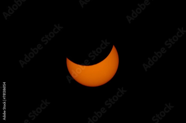 Fototapeta Solar Eclipse 2024 complete series
