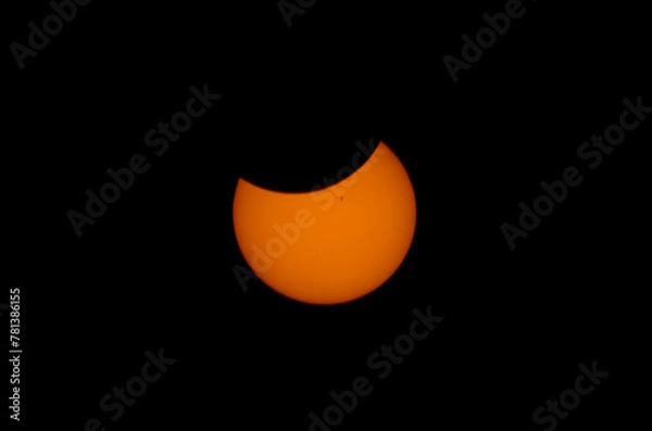 Fototapeta Solar Eclipse 2024 complete series