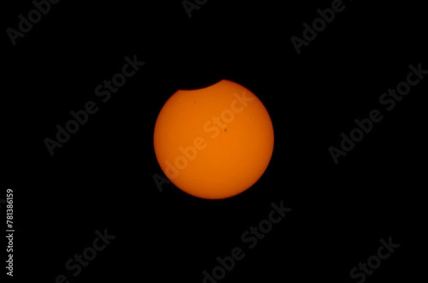 Fototapeta Solar Eclipse 2024 complete series