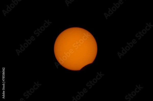 Fototapeta Solar Eclipse 2024 complete series