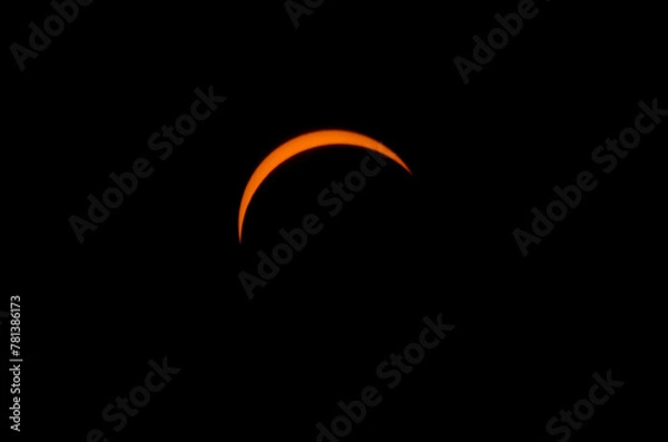 Fototapeta Solar Eclipse 2024 complete series