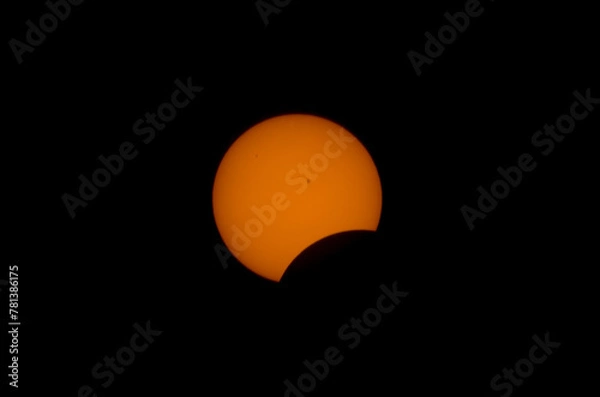 Fototapeta Solar Eclipse 2024 complete series