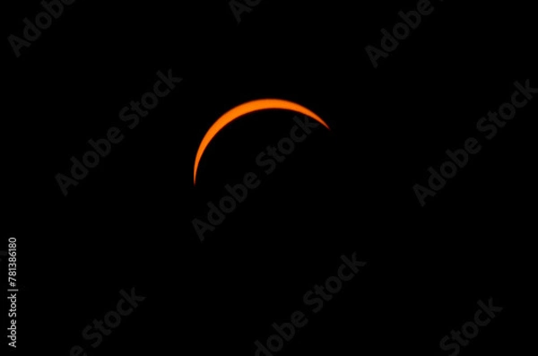 Fototapeta Solar Eclipse 2024 complete series