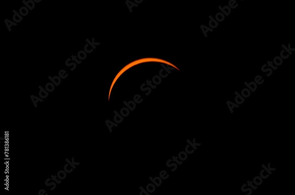 Fototapeta Solar Eclipse 2024 complete series