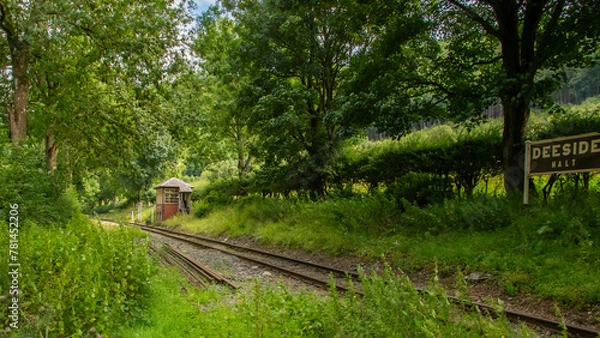 Obraz Deeside holt signal box