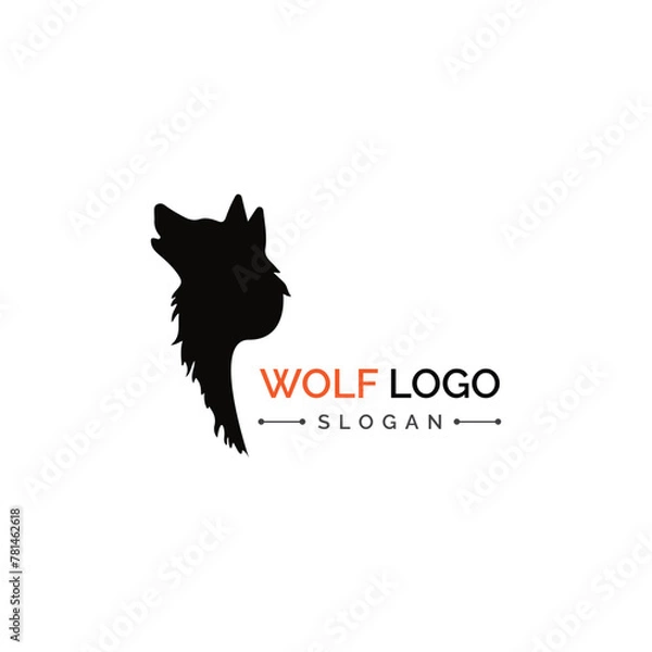 Obraz Wolf logo