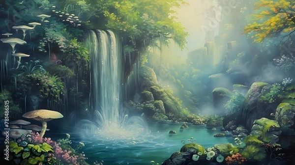 Obraz Enchanted Nature's Glow./n
