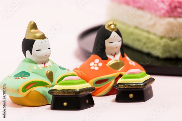 Fototapeta ひな人形