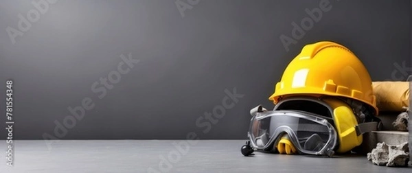 Fototapeta work safety background