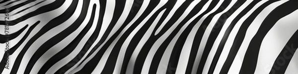 Fototapeta zebra background texture.
