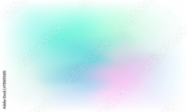 Fototapeta Vector holographic abstract background. Holographic foil texture for your design
