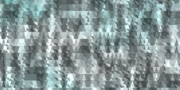 Fototapeta Light BLUE vector layout with lines, triangles.