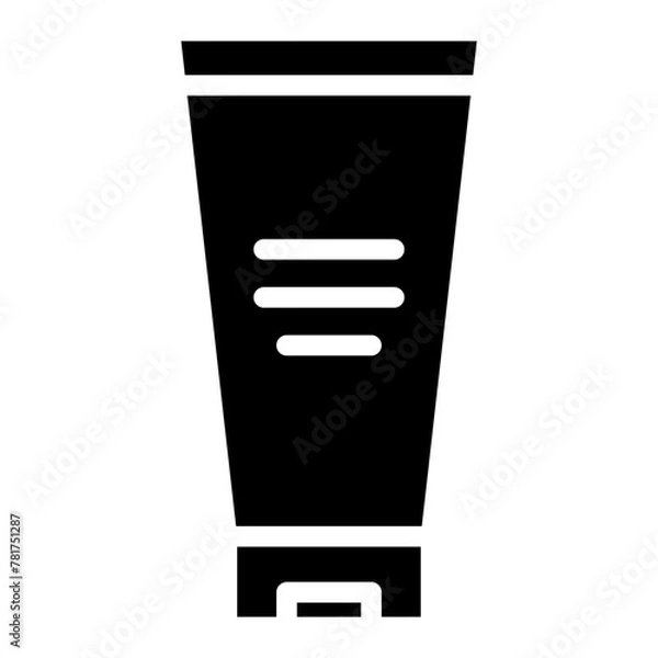 Fototapeta cosmetic tube icon