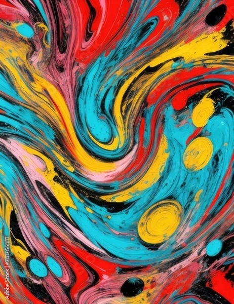 Obraz Liquuit abstrack background