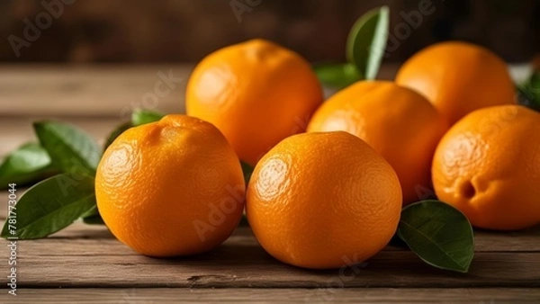 Fototapeta  Fresh citrus delight ready to brighten your day