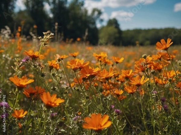 Fototapeta FLOWER ORANGE