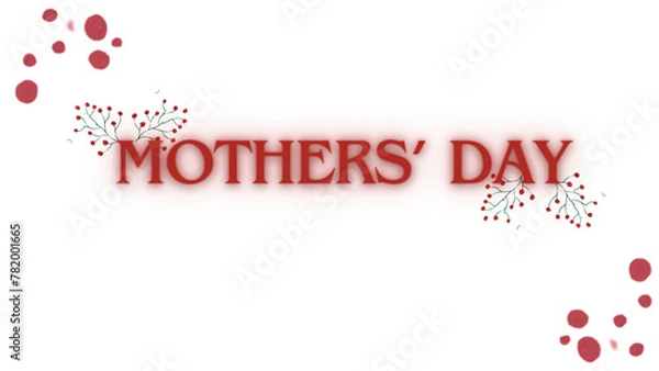 Fototapeta Hand drawn, colorful, minimal yet elegant, floral pattern background design for greeting card, banner, thank you card, seasonal greeting, post card, wall paper, fabric print, wrapping paper.