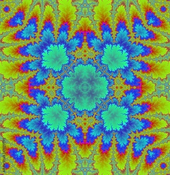 Fototapeta Abstraction decorative ornament