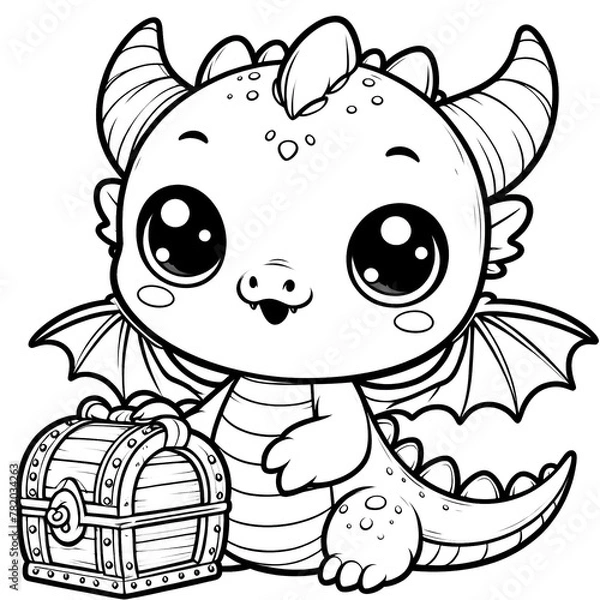 Obraz Little Dragon