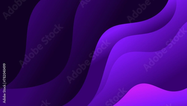Fototapeta Abstract purple background with waves, purple abstract background	